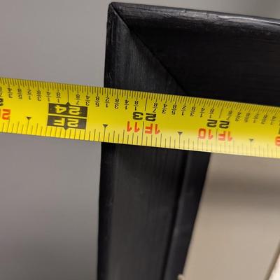 Approx 23 1/2" x 19 3/4" Japanese Silk Landscape Framed Japan Art