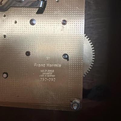 Division Franz Hermle Westminster Chime Mantel Clock, Model 350-060