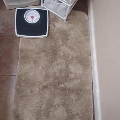 SHOWER CURTAIN, SCALE, ORGANIZERS, TOWELS AND MORE