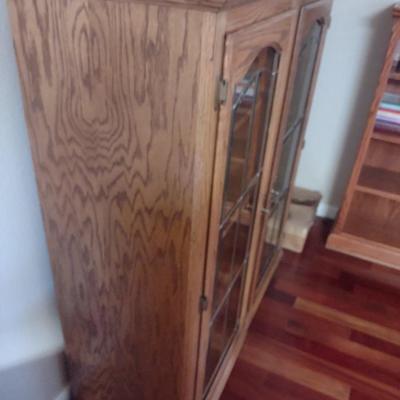 2 DOOR DISPLAY CABINET