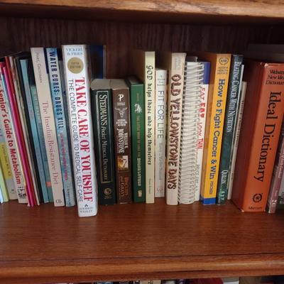 AN ASSORTMENT OF BOOKS