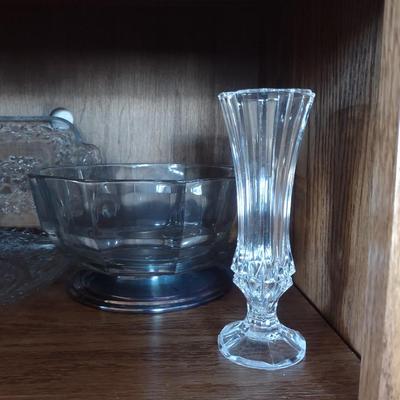 PRINCESS HOUSE AND OTHER GLASS SERVING PIECES