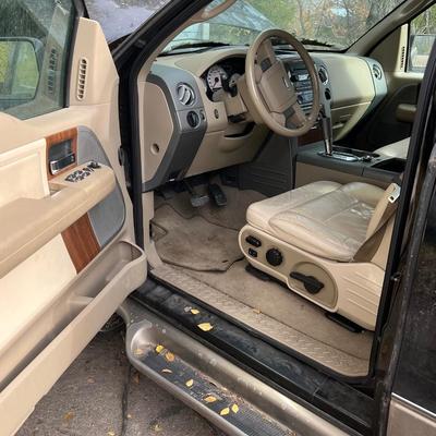 Sale Photo Thumbnail #34: 2004 Ford F150 Cobra Jet Lariat 5.4 Triton 64,500 miles! ﻿video of it running is on our Facebook page or can be sent upon request. You are able to come and view the truck as well. Battery is non functioning, requires a jump.