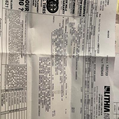 Sale Photo Thumbnail #36: 2004 Ford F150 Cobra Jet Lariat 5.4 Triton 64,500 miles! ﻿video of it running is on our Facebook page or can be sent upon request. You are able to come and view the truck as well. Battery is non functioning, requires a jump.