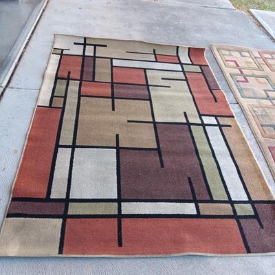 2 AREA RUGS