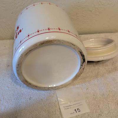 Sale Photo Thumbnail #113: Cookie for Santa Cookie jar