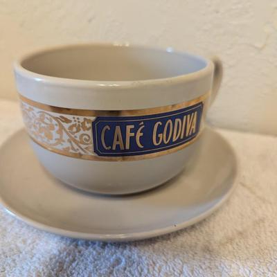 Sale Photo Thumbnail #115: Café Godiva cup and saucer