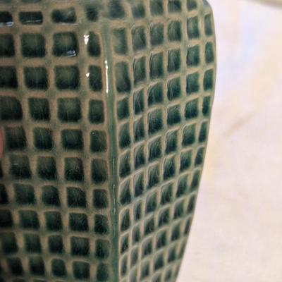 Sale Photo Thumbnail #174: small green ceramic vase