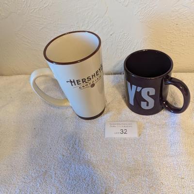 Sale Photo Thumbnail #206: 2 Hershey's mugs