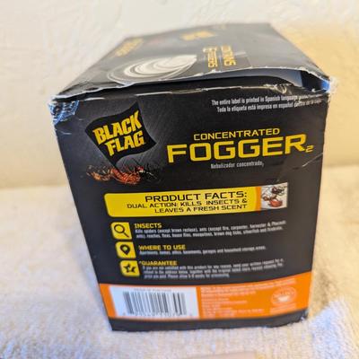 Sale Photo Thumbnail #212: B;acl f;ag cpmcetrated foggers- sealed box