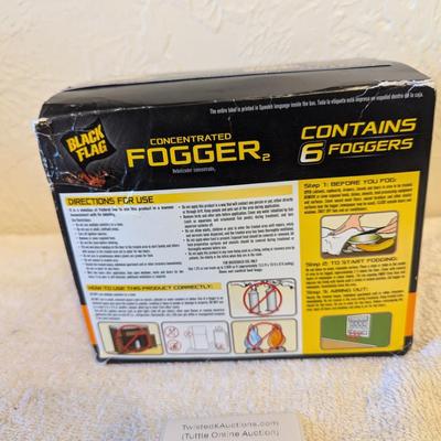 Sale Photo Thumbnail #211: B;acl f;ag cpmcetrated foggers- sealed box