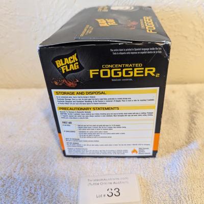 Sale Photo Thumbnail #209: B;acl f;ag cpmcetrated foggers- sealed box