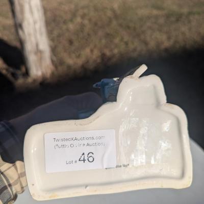 Sale Photo Thumbnail #288: Tealight candle holder- church