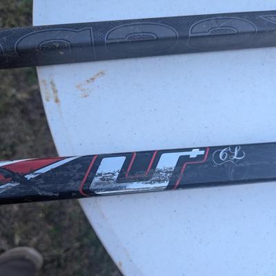 Sale Photo Thumbnail #299: HOCKEY STICKS  the table is not included.