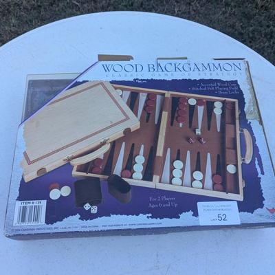 Sale Photo Thumbnail #320: new backgammon game