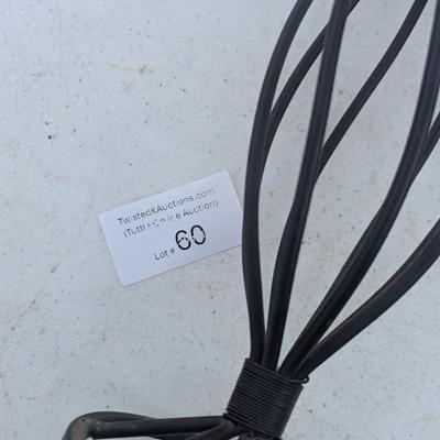 Sale Photo Thumbnail #366: Metal candle holders - set of 2