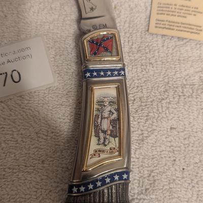 Sale Photo Thumbnail #425: Franklin Mint collectors knife