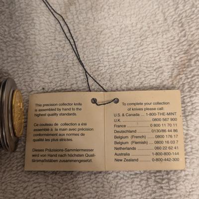 Sale Photo Thumbnail #429: Franklin Mint collectors knife