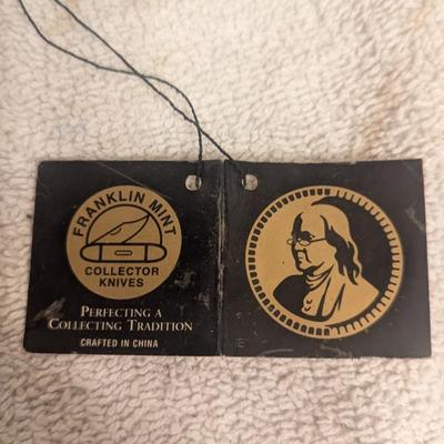 Sale Photo Thumbnail #427: Franklin Mint collectors knife