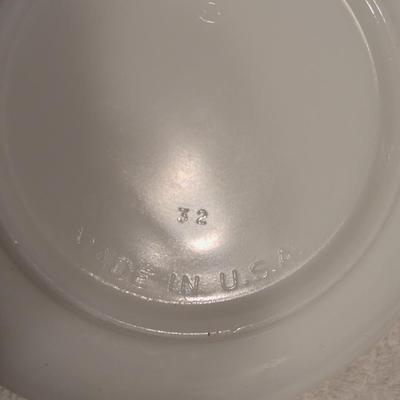 Sale Photo Thumbnail #491: Vintage Pyrex Hamilton beach white milk glass mixing bowl