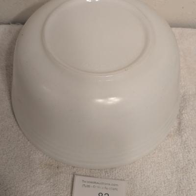 Sale Photo Thumbnail #489: Vintage Pyrex Hamilton beach white milk glass mixing bowl