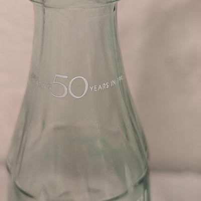 Sale Photo Thumbnail #510: Coca Cola vintage pitcher green pebble glass and a glass bottle