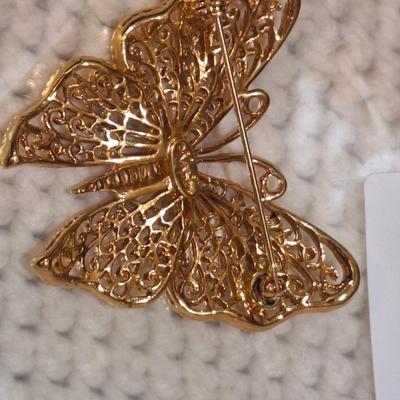 Sale Photo Thumbnail #537: Napier Butterfly pin or brooch