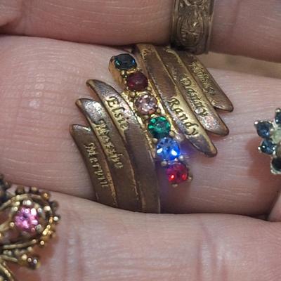 Sale Photo Thumbnail #554: ring bundle- all costume