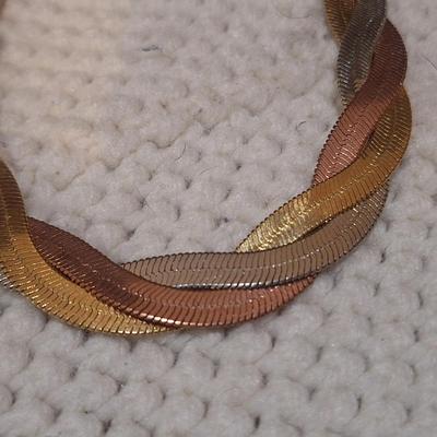 Sale Photo Thumbnail #610: one of them may have a marking but neither are actually gold.