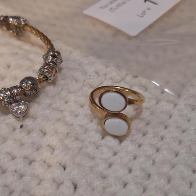 Sale Photo Thumbnail #672: bracelet and ring