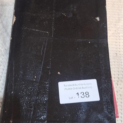 Sale Photo Thumbnail #822: presented to page is not filled out but it's clearly used and has some highlighting mostly in the  new testament.