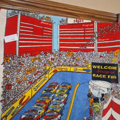 Sale Photo Thumbnail #856: Snap on super speedway beach towel