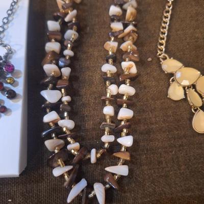 Sale Photo Thumbnail #889: 3 necklaces