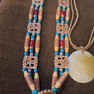 Sale Photo Thumbnail #974: 3 necklaces