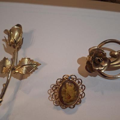 Sale Photo Thumbnail #994: 3 pins or brooches
