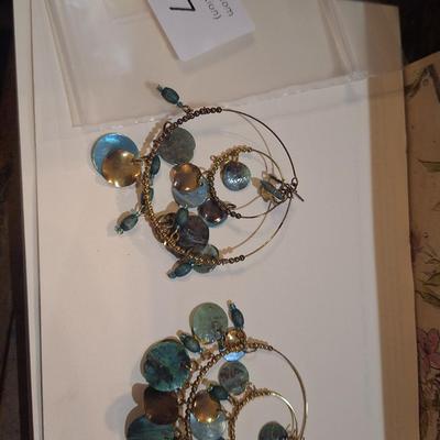 Sale Photo Thumbnail #1004: Dangle earrings