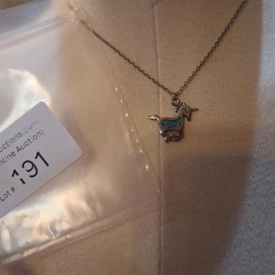 Sale Photo Thumbnail #1013: Unicorn necklace
