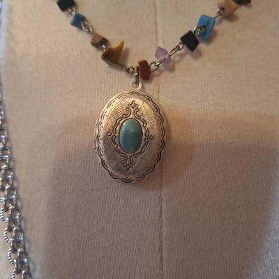 Sale Photo Thumbnail #1019: 2 necklaces