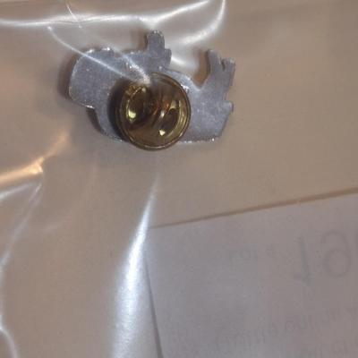 Sale Photo Thumbnail #1027: white buffalo lapel pin