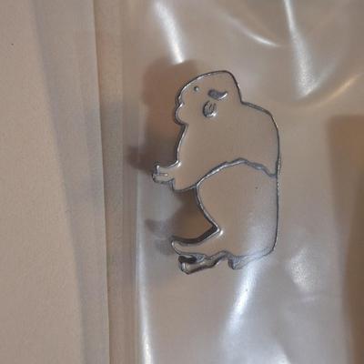 Sale Photo Thumbnail #1026: white buffalo lapel pin