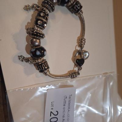 Sale Photo Thumbnail #1054: charm bracelet