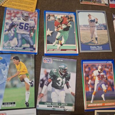 Sale Photo Thumbnail #1076: mixed lot of sports and other trading cards