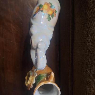 Sale Photo Thumbnail #1130: Elephant and small vase