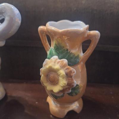 Sale Photo Thumbnail #1129: Elephant and small vase