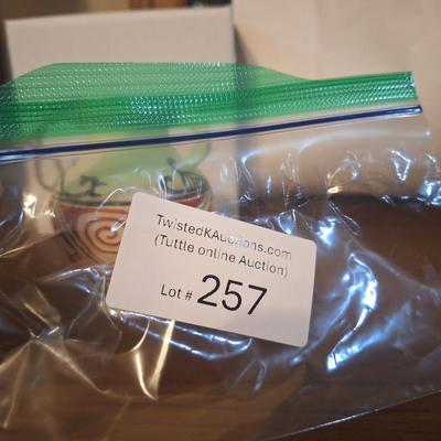 Sale Photo Thumbnail #1323: Small ornament of folk art vase