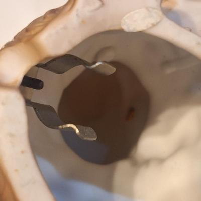 Sale Photo Thumbnail #1325: this looks like it was previously a light of some kind, it has a holder inside that would hold a nightlight bulb.