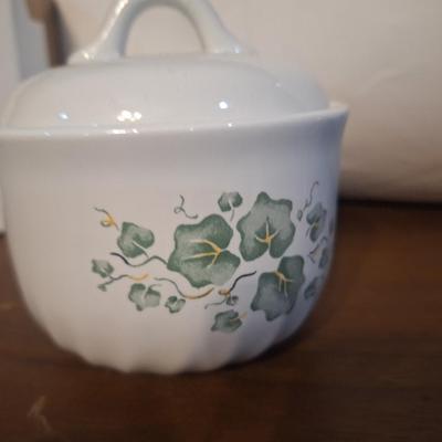 Sale Photo Thumbnail #1335: corning ware sugar bowl