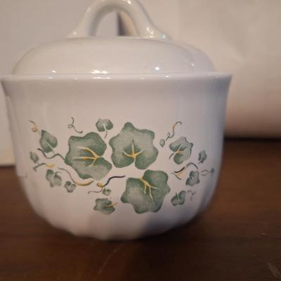 Sale Photo Thumbnail #1331: corning ware sugar bowl