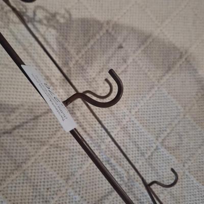 Sale Photo Thumbnail #1412: look at side photos to see shape and design of hooks. 