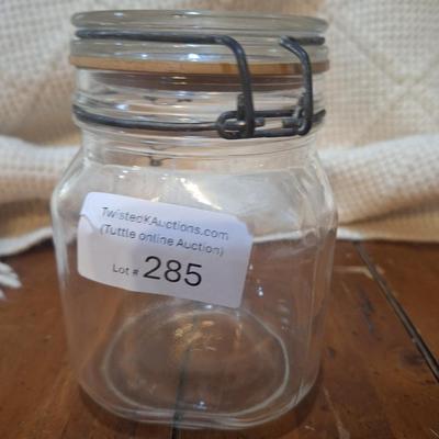 Sale Photo Thumbnail #1466: glass jar